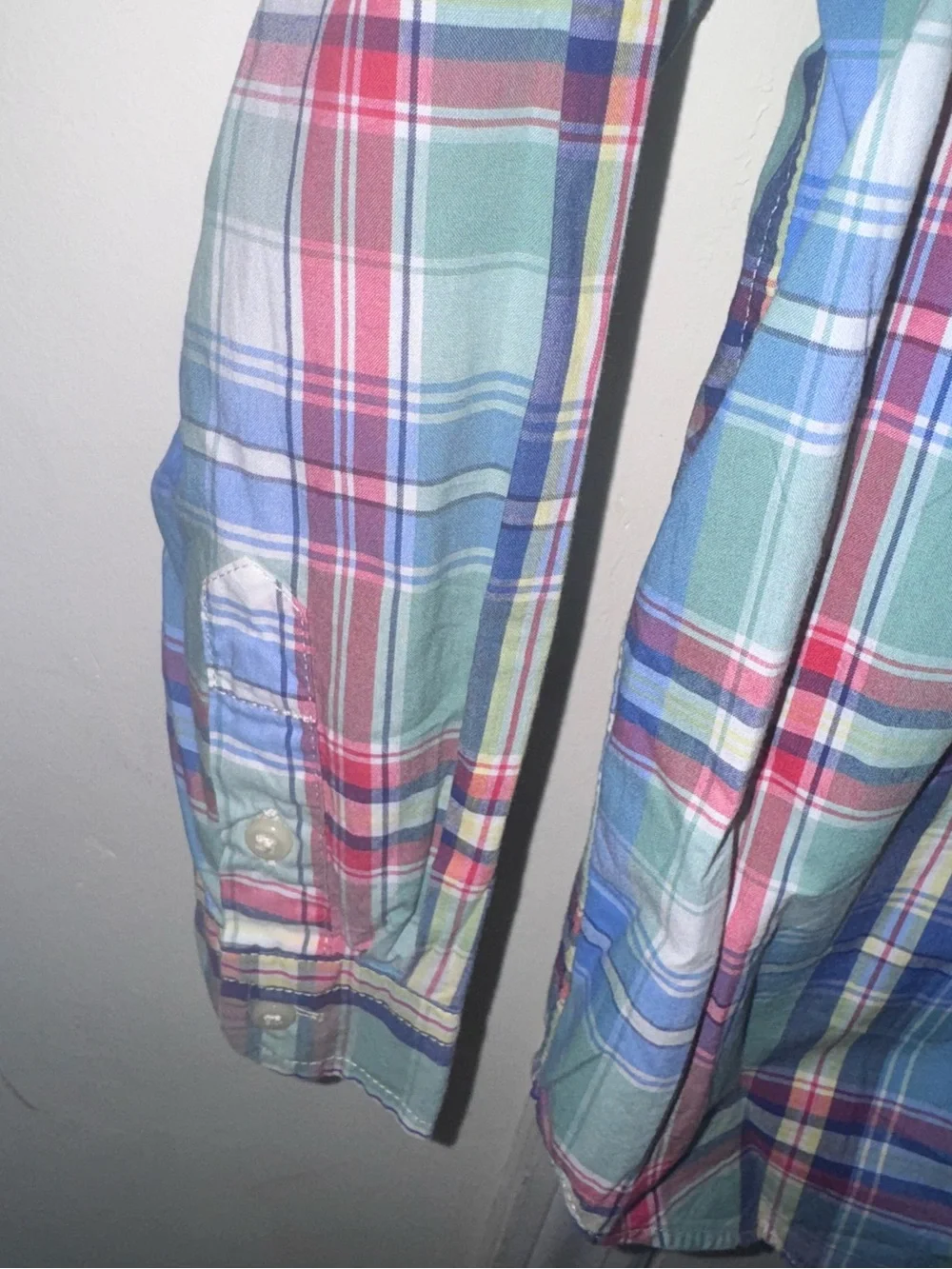 Ralph Lauren Boys Plaid Button Down Shirt Size 5